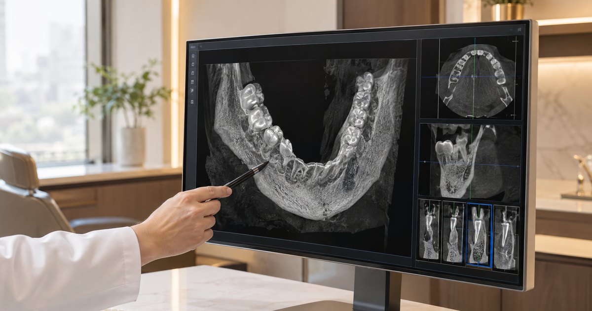 대구 북구 임플란트 — CBCT 영상으로 잇몸뼈 높이와 폭을 확인하는 상담